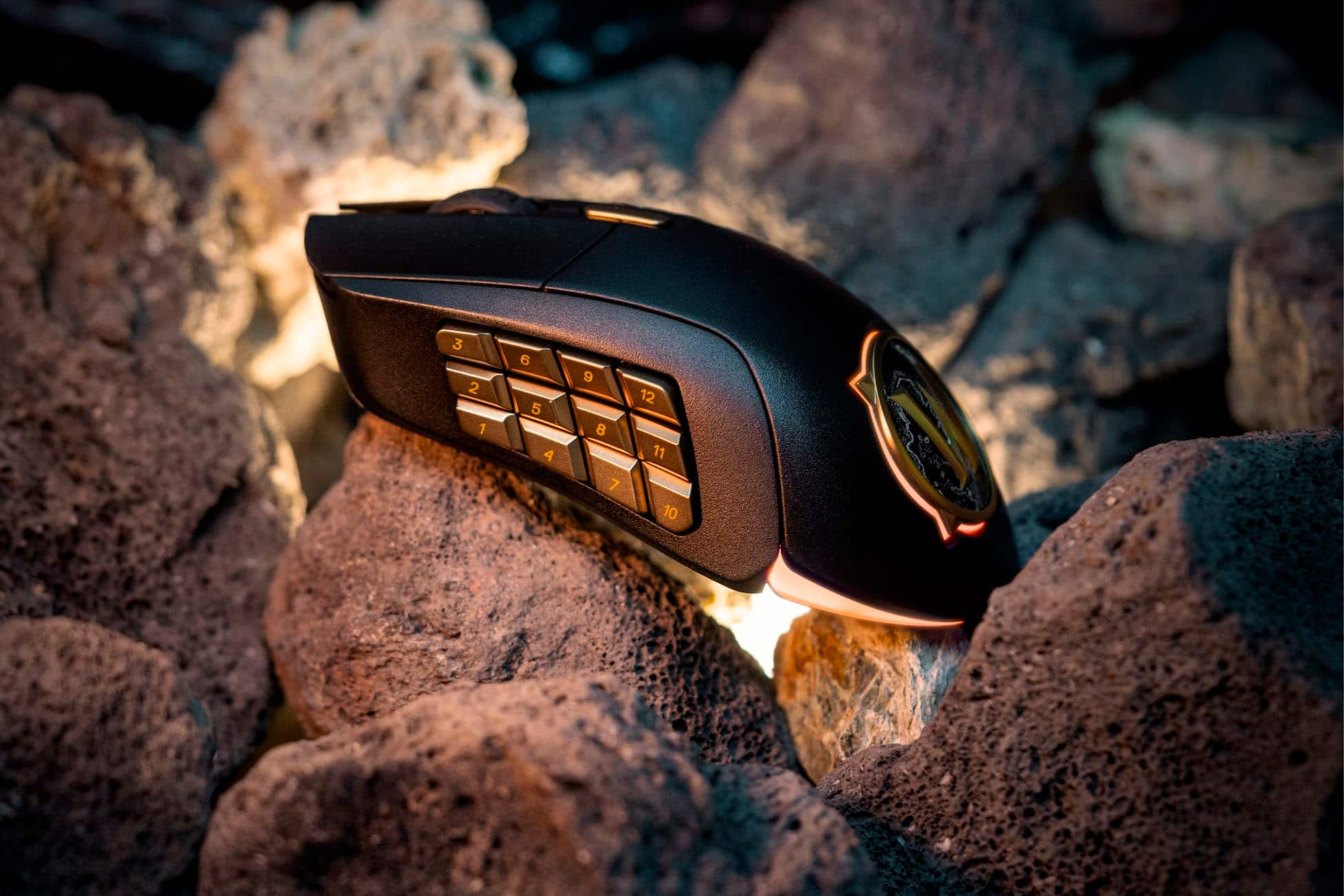 Alt View 17. SteelSeries - Aerox 9 Wireless World of Warcraft Edition RBG Optical Gaming Mouse with 18 Programmable Buttons - Black.