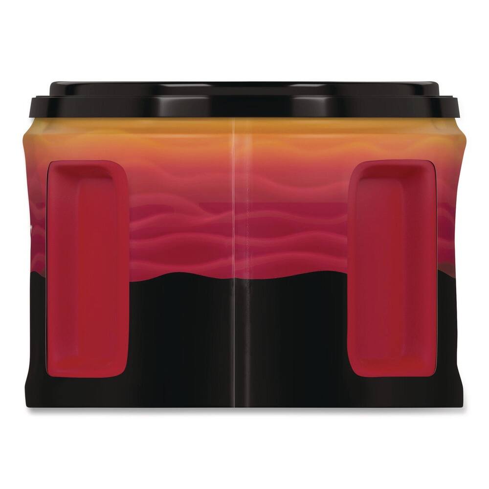 Back. Folgers - 22.6 oz. Canister Black Silk Coffee.