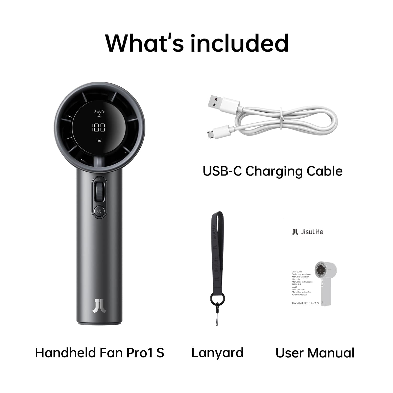 Jisulife Handheld Fan Pro1 S Dark Gray - Best Buy