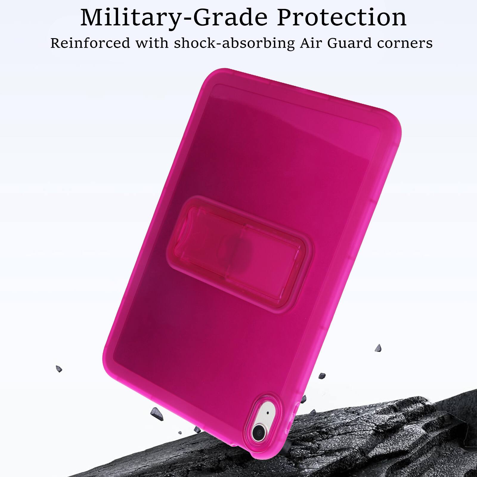 Military-Grade Protection  
Reinforced with shock-absorbing Air Guard corners