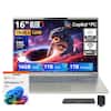 16" OLED 1920 x 1200 Series 3 Intel Core Ultra 5
Copilot+PC
Backlit Keyboard
WiFi 7
16GB RAM
1TB SSD
1TB Docking
Microsoft Windows 11 Pro