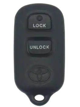 Car Keys Express - Toyota Keyless Entry Remote - 3 Buttons (Lock, Unlock, and Panic) - Black
