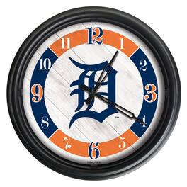 Holland Bar Stool Co. - Detroit Tigers Indoor/Outdoor LED Wall Clock - Multicolor