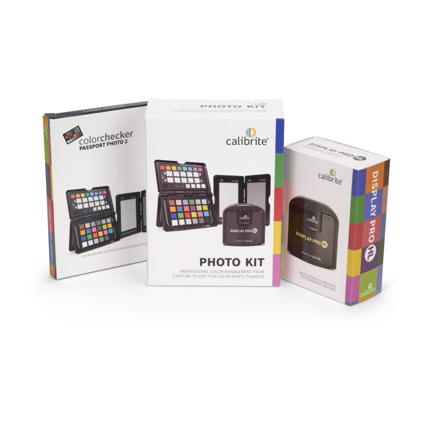 PHOTO KIT  
colorchecker PASSPORT PHOTO 2  
calibrate  
DISPLAY PRO 42  
DISPLAY PRO HL  
PHOTO KIT  
PROFESSIONAL COLOR MANAGEMENT FROM CAPTURE TO EDIT FOR COLOR PERFECTIONISTS