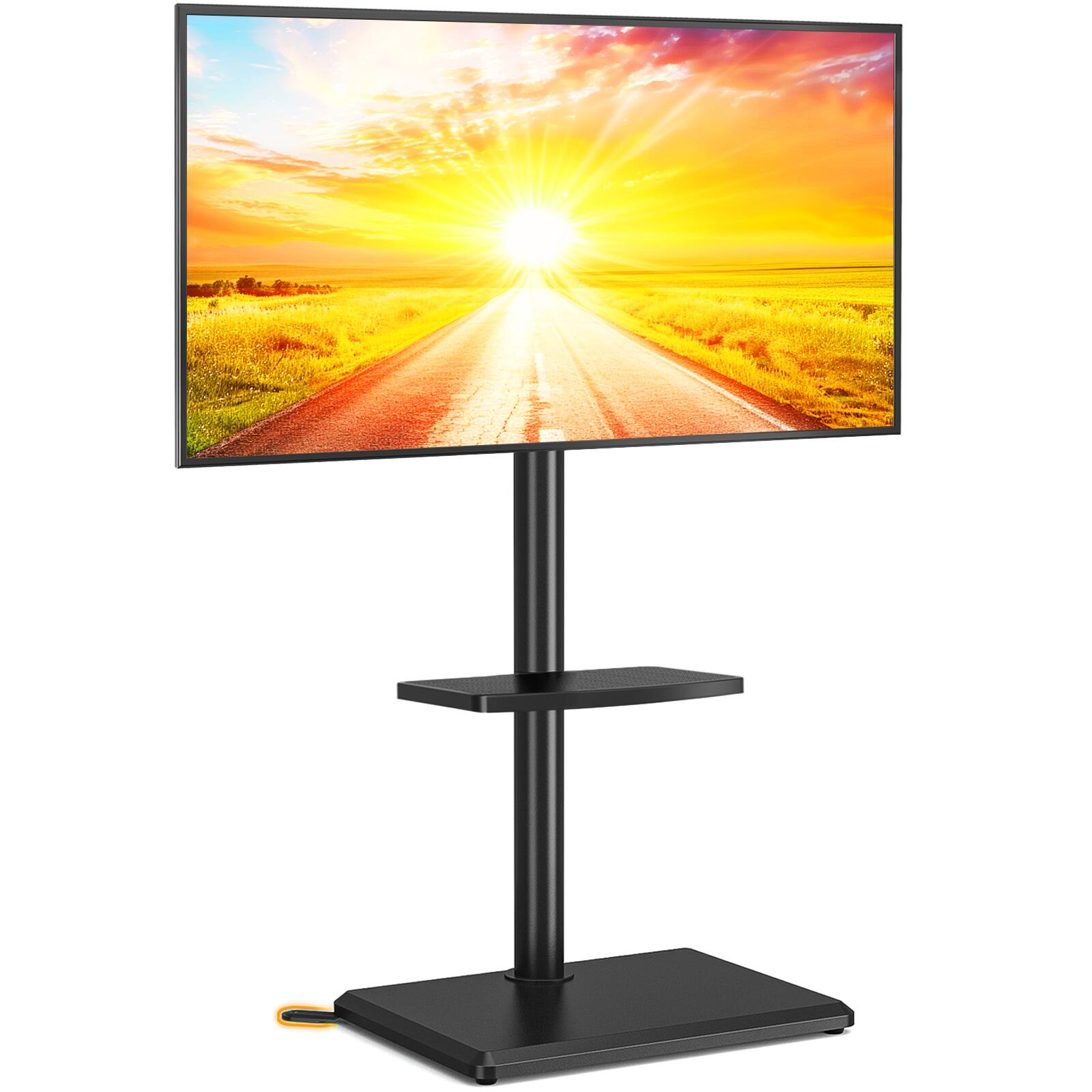 Angle. Rfiver - Suitable for 32-60 inch heavy rotatable TV stands - Black.