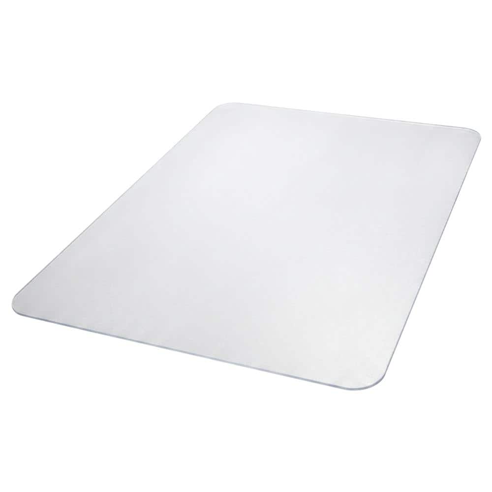 Floortex - Rectangular Chair Mat with Anti-Slip Backing For Hard Floors - 30" x 48" - Tinted