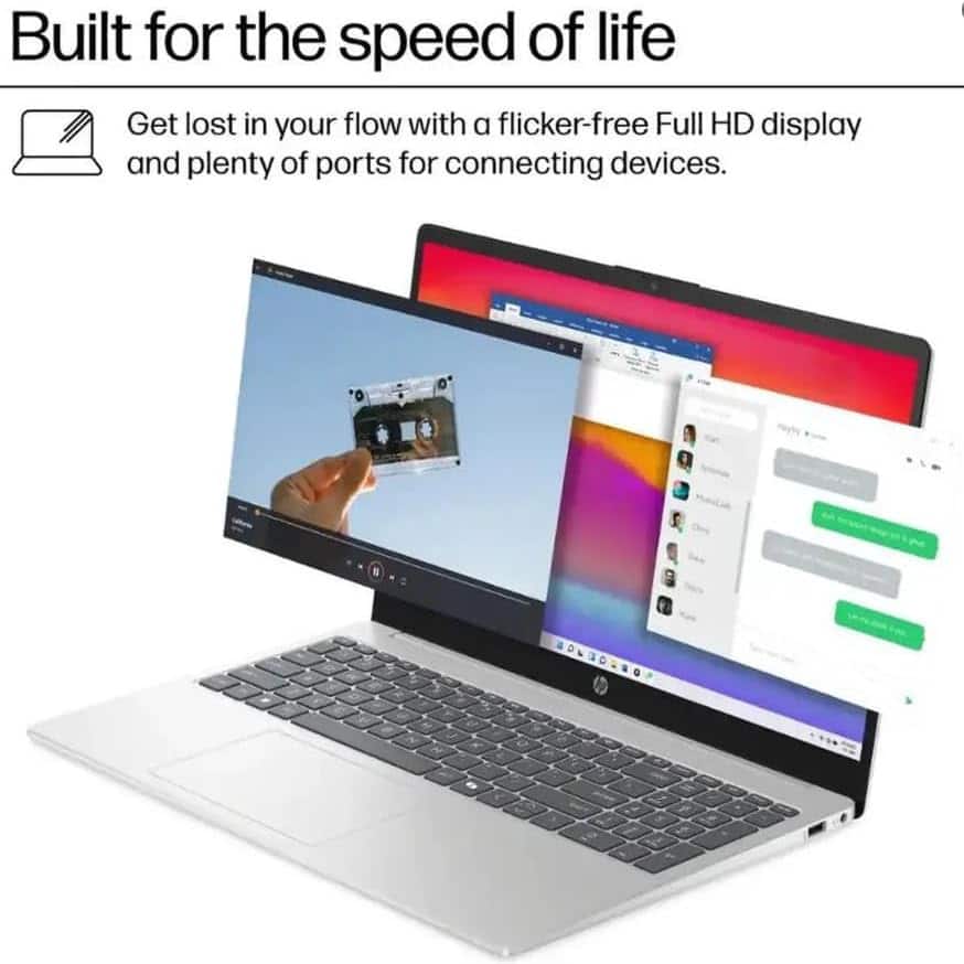 HP Upgraded 15.6
