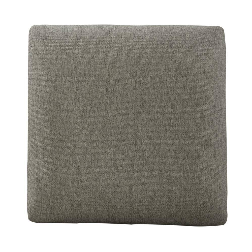 Alt View 4. Liberty Furniture Industries - Uph Console Stool Contemporary Grey in Dusty Taupe Finish - Grey.