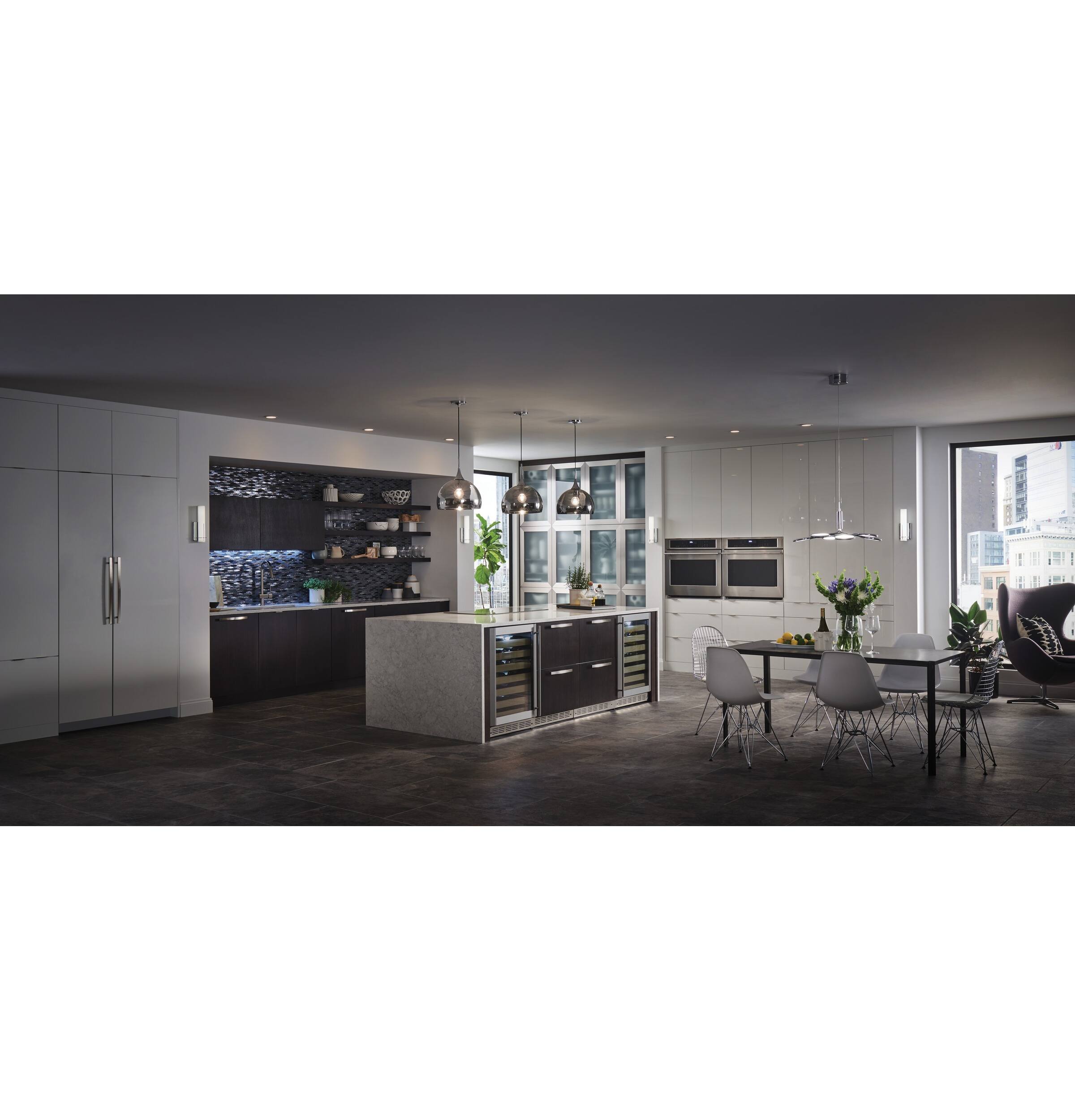 Alt View 31. Monogram - 5.0 Cu.Ft. Built-In Compact Refrigerator with Adjustable Temperature Control - Custom Panel Ready.