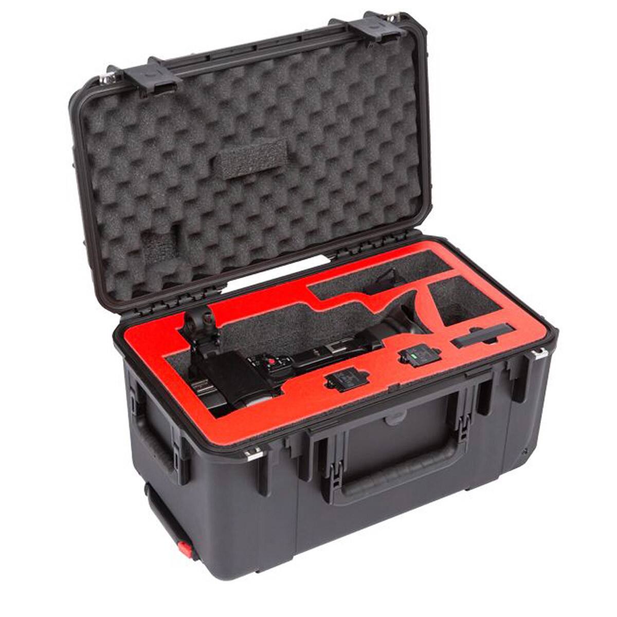 Front. SKB - SKB iSeries 3i-2011-10XF Waterproof Wheeled Hard Case for Canon XF605 Pro.