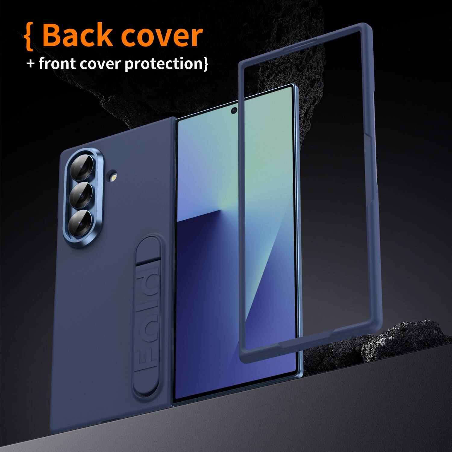 {Back cover + front cover protection}