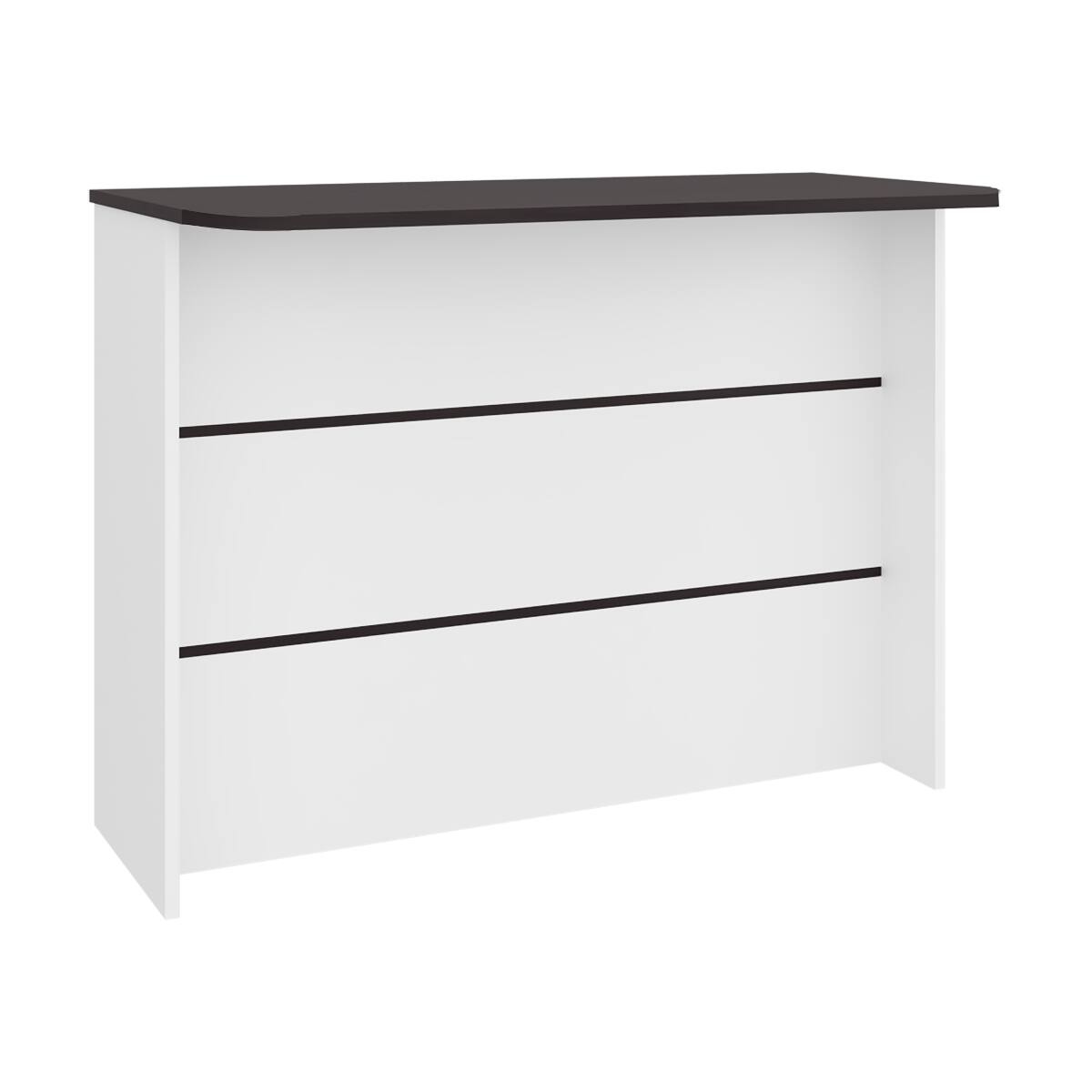 Alt View 1. Loheer - Loheer Modern Kitchen Island with Storage Cabinets and Open Down Shelves Multicolor - Multicolor.