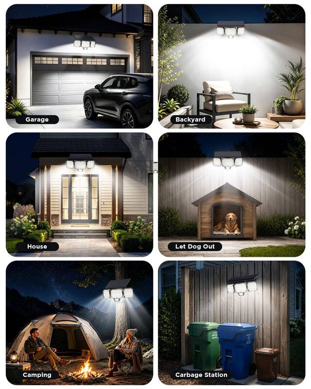 Garage  
Backyard  
House  
Let Dog Out  
Camping  
Carbage Station