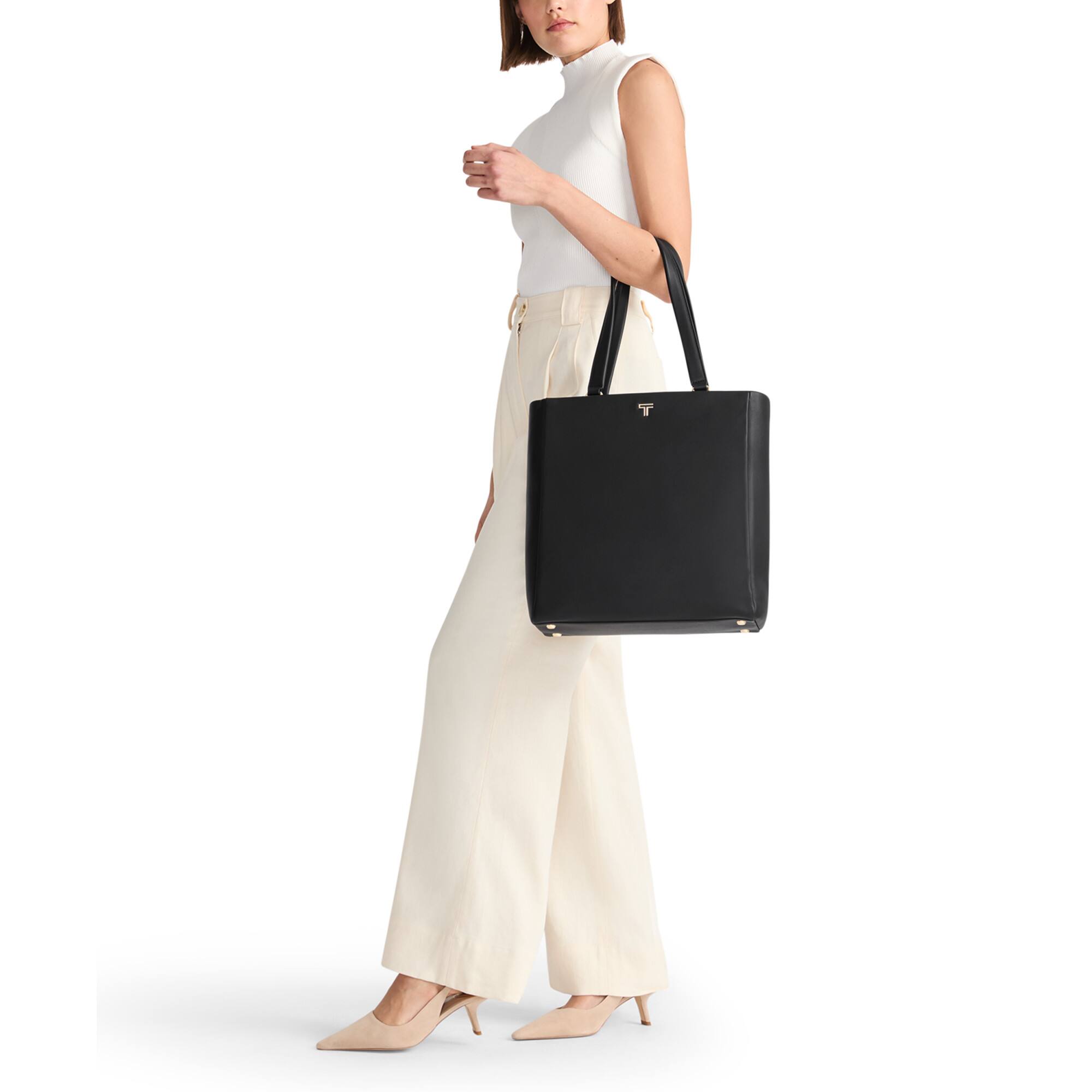 Alt View 12. TUMI - Voyageur Vail North/South Tote - Black/Light Gold.