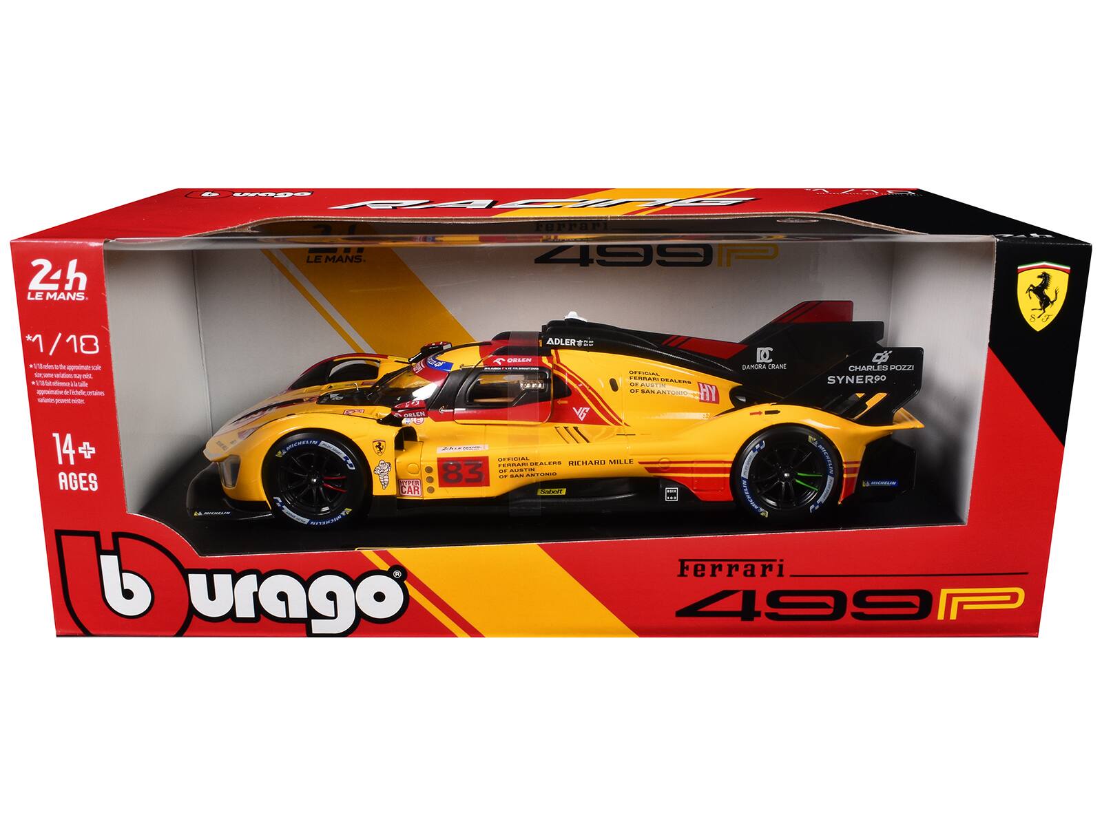 24h LE MANS  
LAAOR AA PAC Ferrari LE MANS  
499PP 8 1/18 / ADLER CELLM IC  
me - -u poin le DAMDRA CRANE CHARLES POZA -  
oiaion - -  
FECCAN SCCES SYNERP  
2 en de ale - AUS APA aoie  
ale catam - SA5 ARTUOIO HY -iet p - T G GRLLM 17 N 14 + DE DNCHELAN CECCOE 83 OITICIAL FA  
CECCINIO DO.O. RICHAND SEILLE MECHELIY  
AGES AD CAR adidane ae  
MOTUTER Ferrari urago 99
