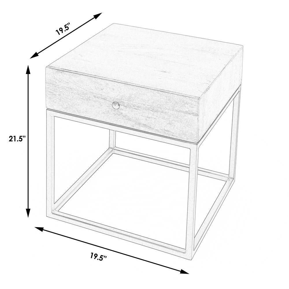 19.5" x 21.5" x 19.5"