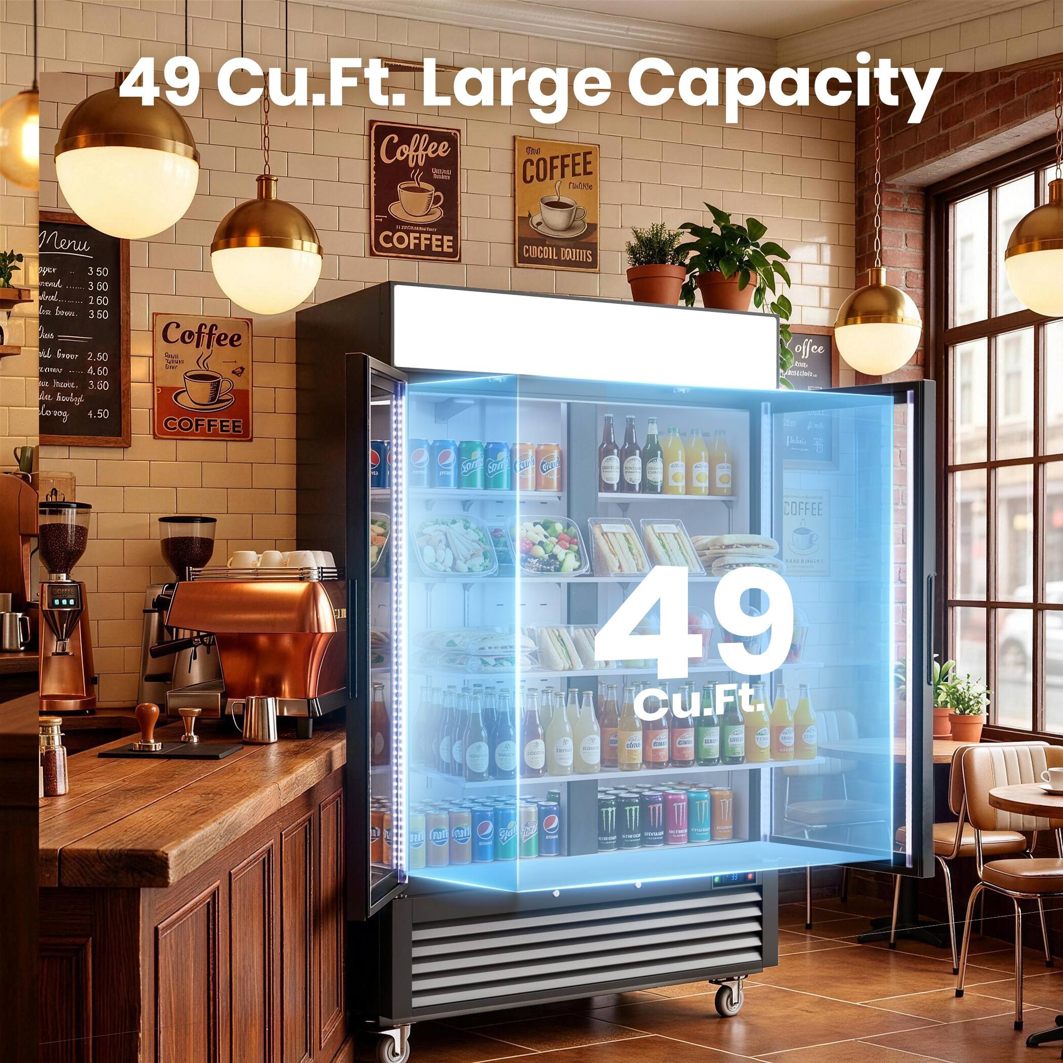 49 Cu.Ft. Large Capacity

Coffee
Menu
- 350
- 300
- 260
- 360
- 2.50
- 4.60
- 3.00
- 4.50

Coffee
Coffee
Coffee