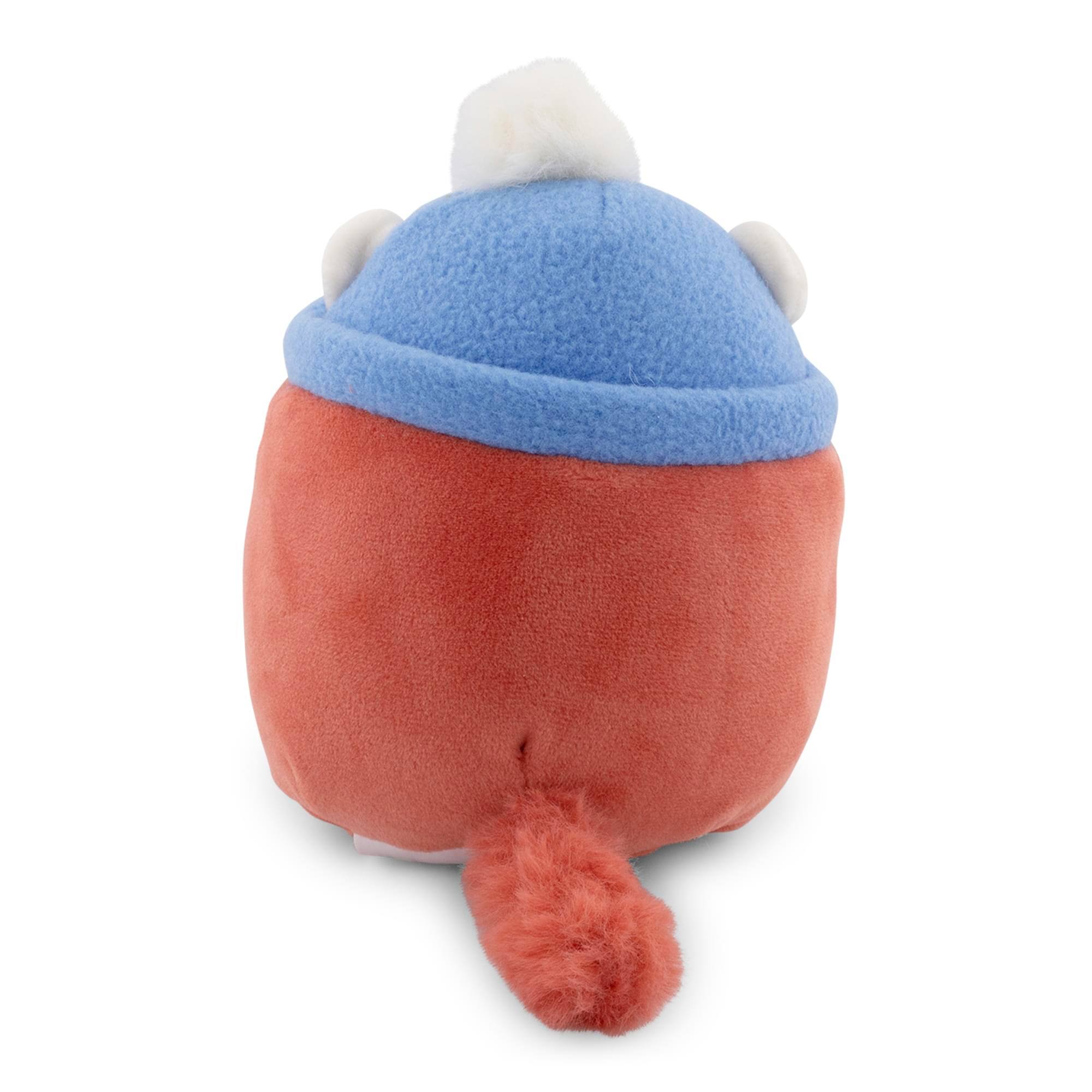 Alt View 2. Kellytoy - Squishmallows Cozy Squad 5 Inch Plush | Florian The Badger With Hat - Blue.