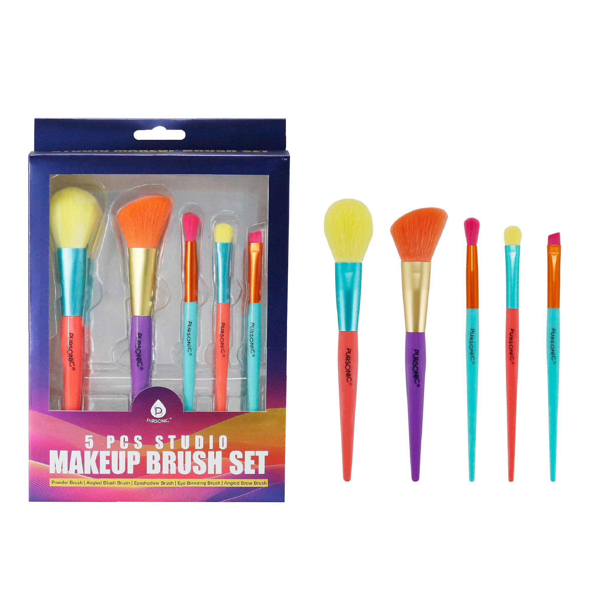 Pursonic - Studio Makeup Brush Set (5 pcs)