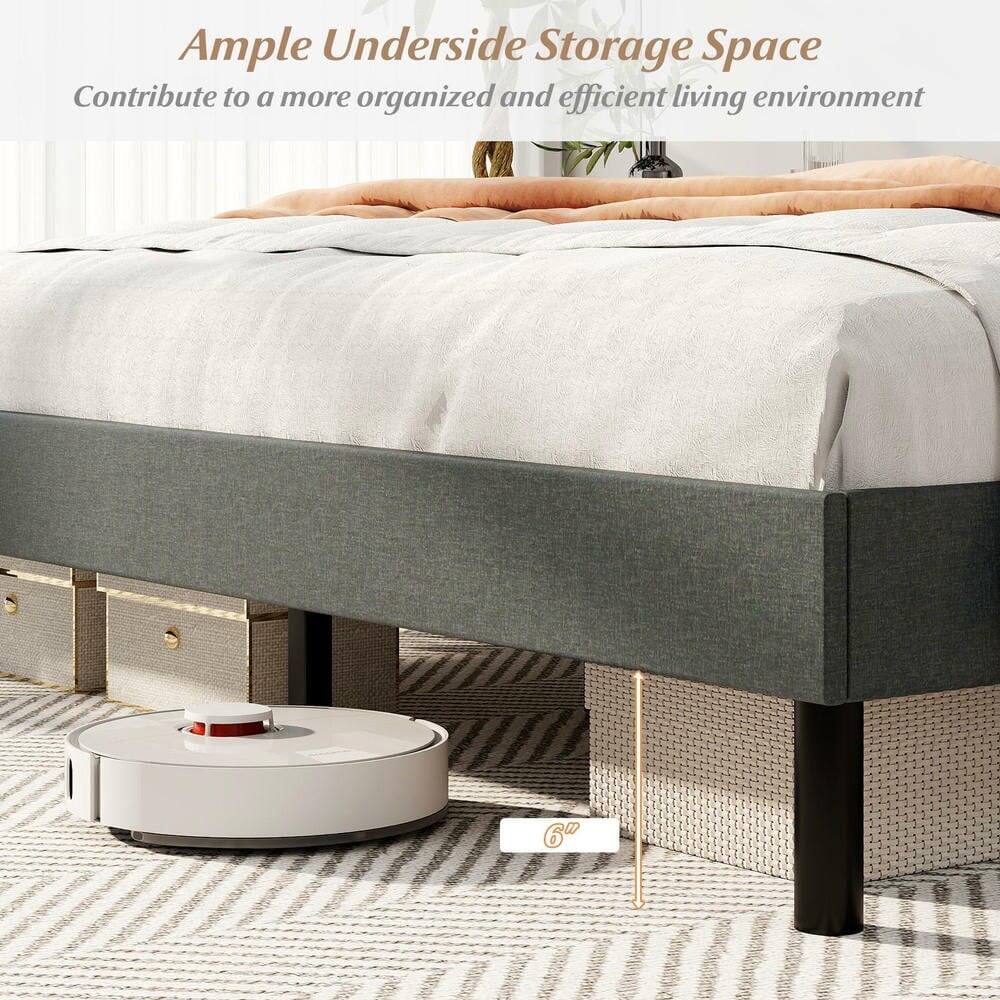 Ample Underside Storage Space  
Contribute to a more organized and efficient living environment  

6"