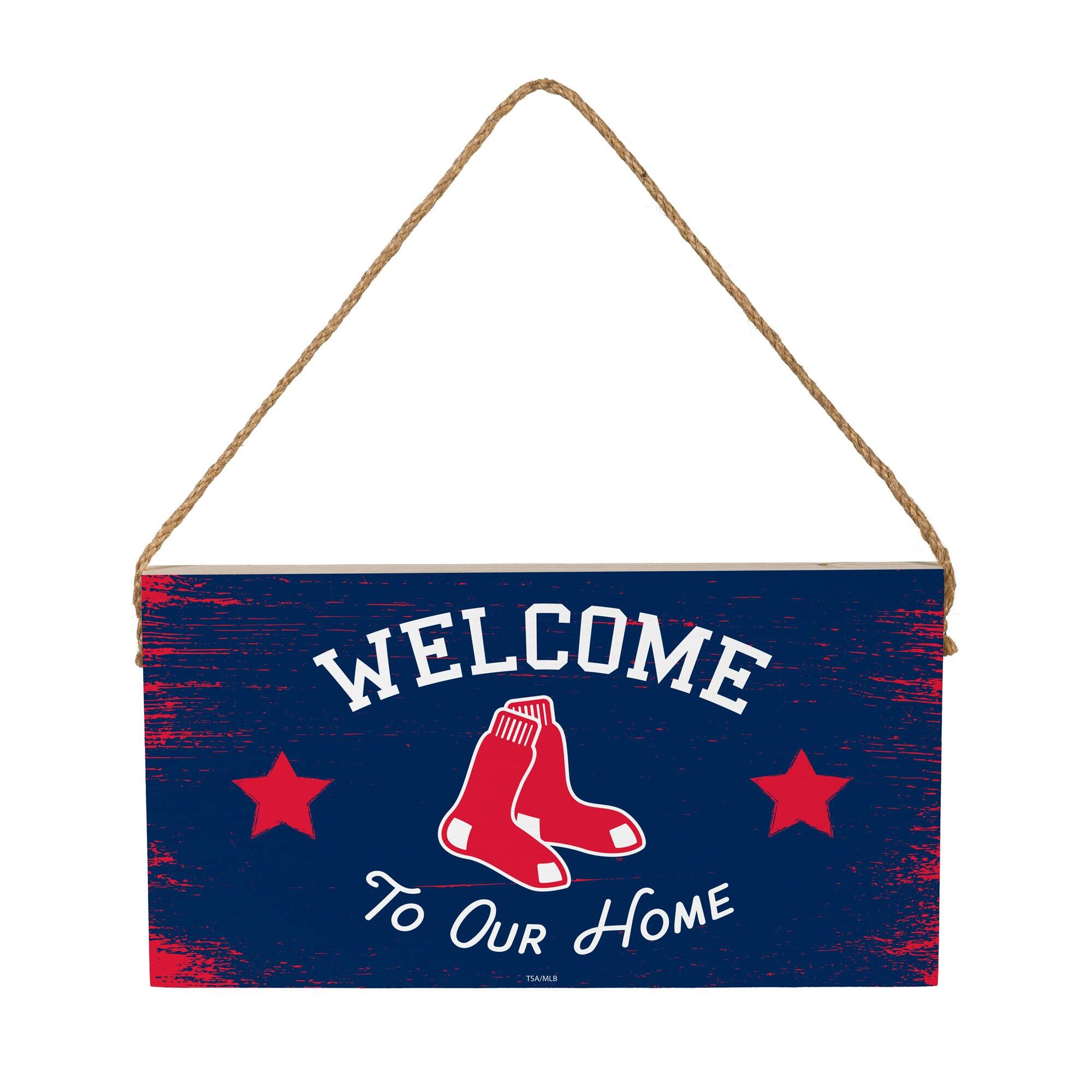 6" x 11" Welcome Home Wood Wall Sign with Rope Hanger