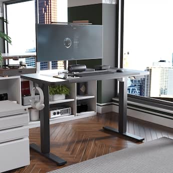 FlexiSpot E2 48''W Electric Adjustable Standing Desk Chipboard FlexiSpot E2 48''W Electric Adjustable Standing Desk Chipboard