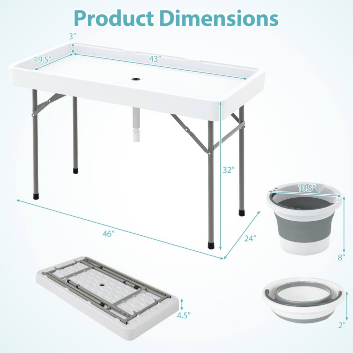 Product Dimensions: 3" x 19.5" x 43" x 32" x 10.5" x 46" x 24" x 8" x 4.5" x 2"