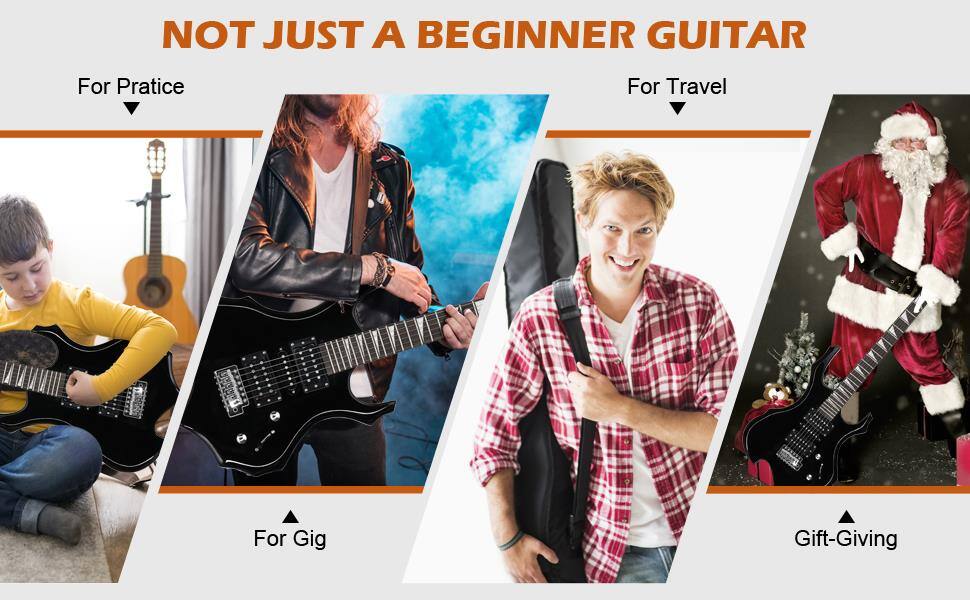 NOT JUST A BEGINNER GUITAR

For Practice

For Travel

For Gig

Gift-Giving