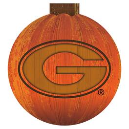 Fan Creations - Georgia Bulldogs 12'' Pumpkin Sign - Orange