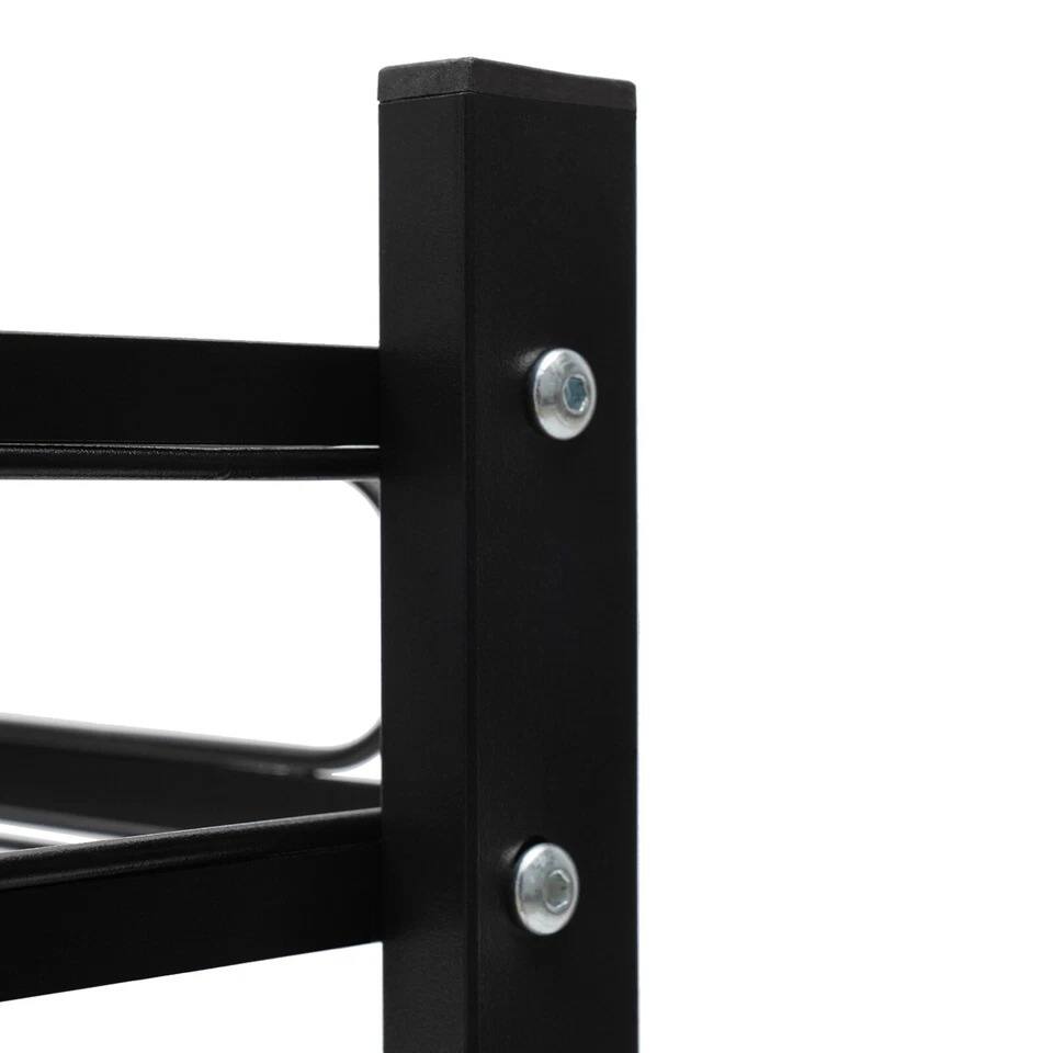 Alt View 4. Home Collection - 2-Tier Over Sink Dish Drying Rack Carbon Steel Kitchen Organizer Cup Cutlery Shelf.