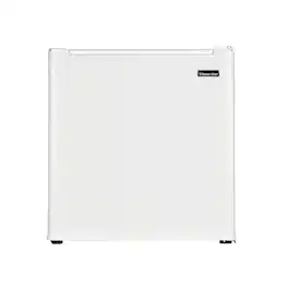 Magic Chef - 1.7 cu. ft. Mini Fridge with Freezer - White
