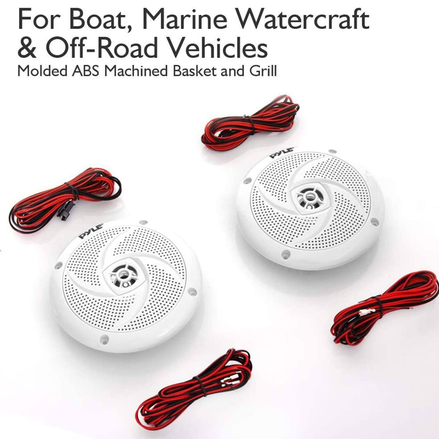 For Boat, Marine Watercraft & Off-Road Vehicles
Molded ABS Machined Basket and Grill
PYLE
PYLE