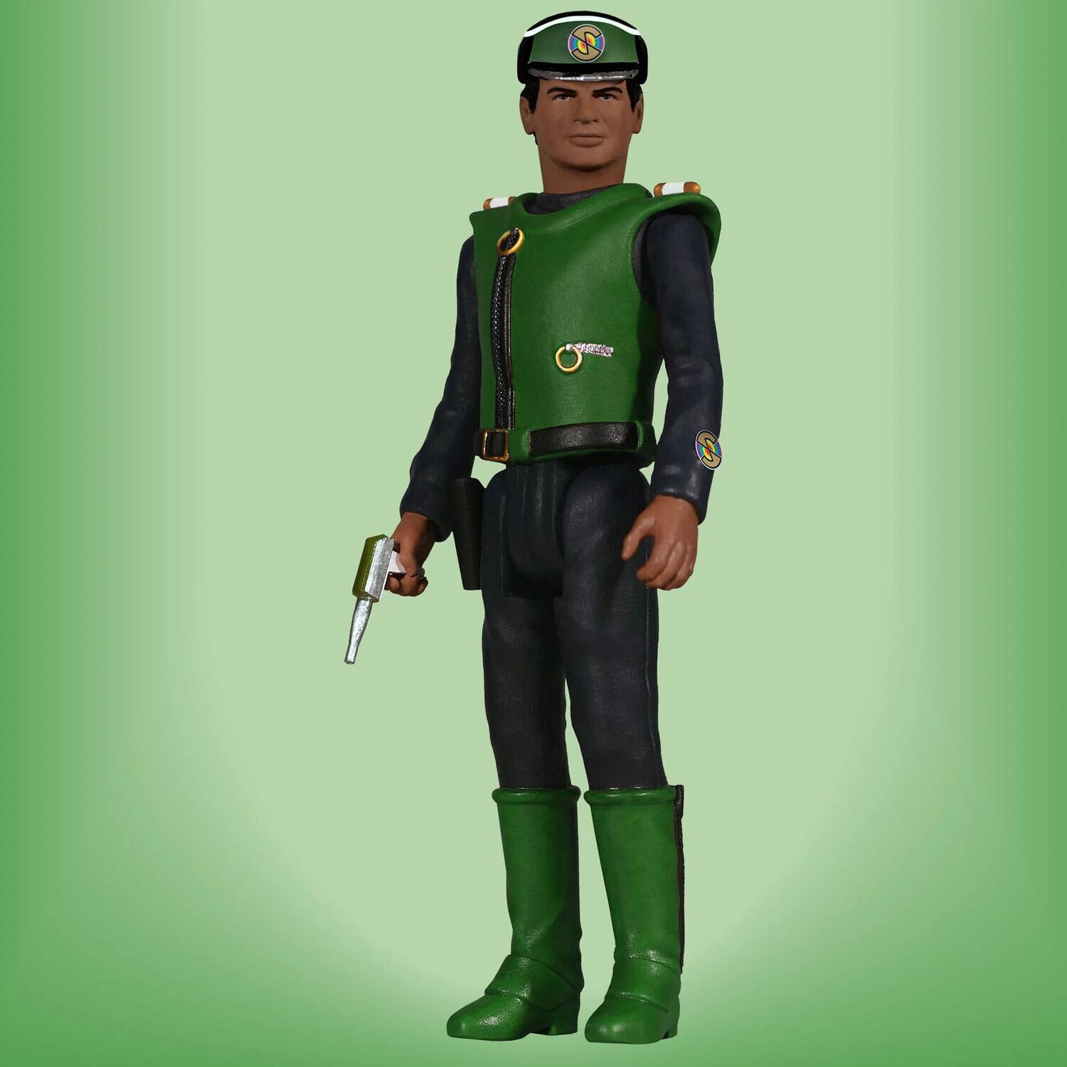 Alt View 1. PopMarket - Captain Scarlet - Lt. Green 3.75" Action Figure   - COLLECTIBLES - Multicolor.