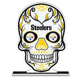 UPI Marketing - Pittsburgh Steelers 10" Sugar Skull Standee - Multicolor