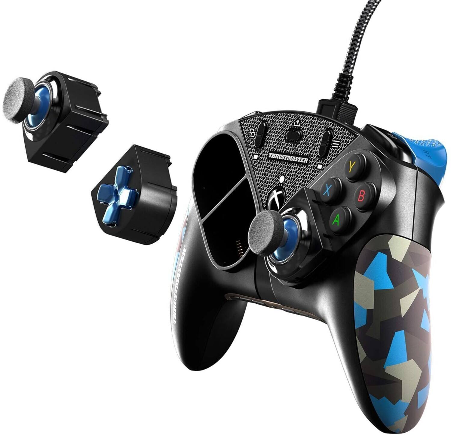 Alt View 4. Thrustmaster - Thrustmaster eSwap X Color Pack - Blue:  Compatible with PC, Xbox X|S - Multicolor.