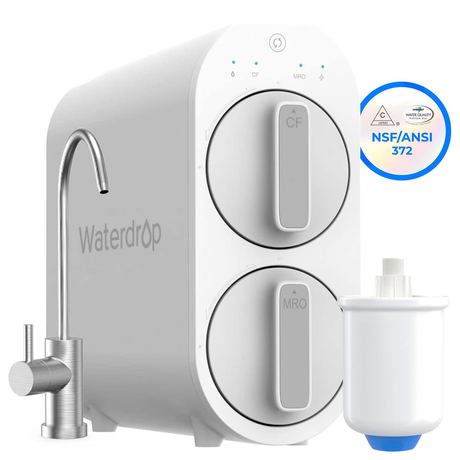 Waterdrop - G2 Reverse Osmosis System Extra WD-PMT Water Filter - White price history on PriceWatchPro