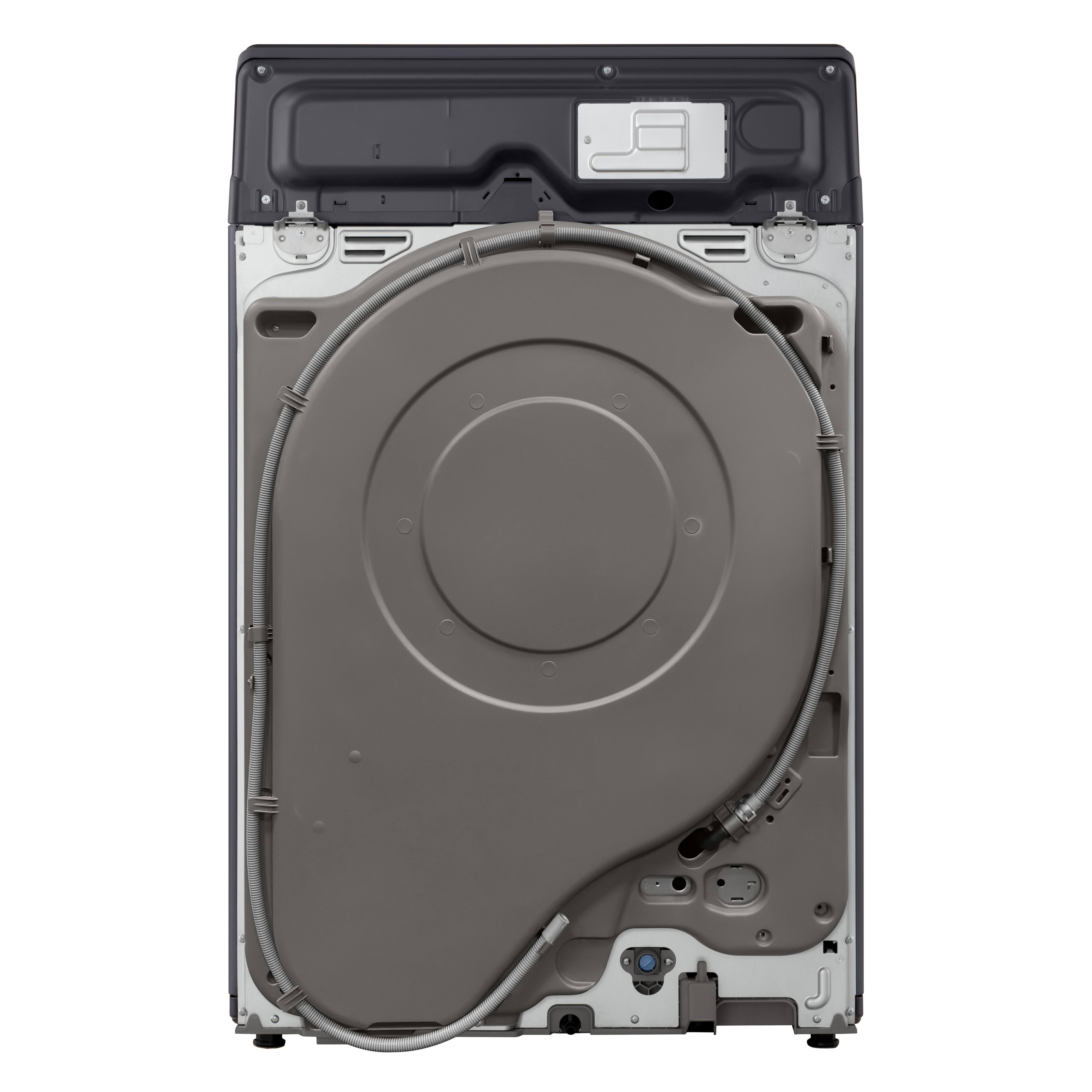 Alt View 17. LG - 7.3 Cu. Ft. Smart Ventless Electric Dryer with Heat Pump and AI Sensing - Matte Black.