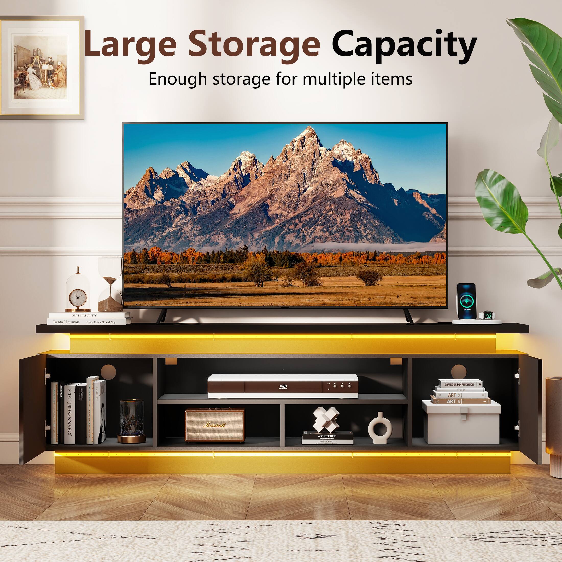 Large Storage Capacity Enough storage for multiple items 1 ...... .. - ras - - -s - : - PMANNISCRUTIS Fl xt -- de - - - a | AR1 - AT M