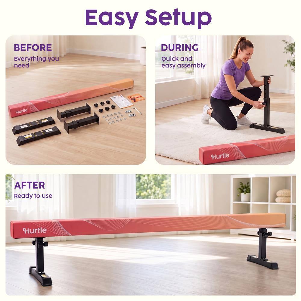 Easy Setup

BEFORE
Everything you need

DURING
Quick and easy assembly

AFTER
Ready to use