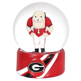 Evergreen Enterprises - Georgia Bulldogs 100mm Mascot Glass Water Globe - Multicolor