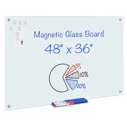 TOC C0A | Magnetic Glass Board 48" X 36"
5% 10% 20%