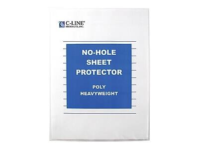 C-Line Products, Inc.

NO-HOLE SHEET PROTECTOR

POLY HEAVYWEIGHT