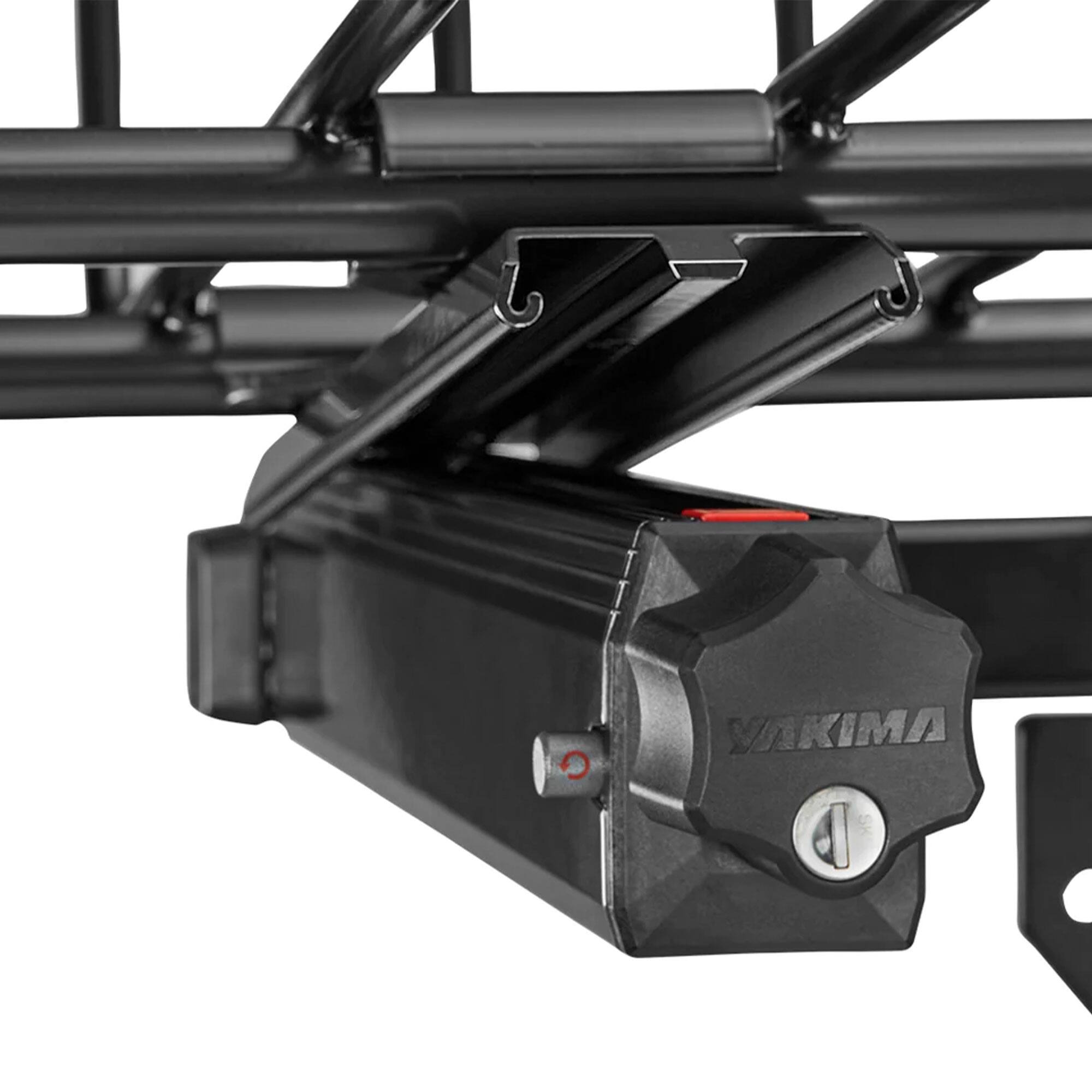 Alt View 7. Yakima - Yakima EXO GearWarrior Sturdy Heavy Duty Alloy Steel Cargo Basket Mount, Black - Black.