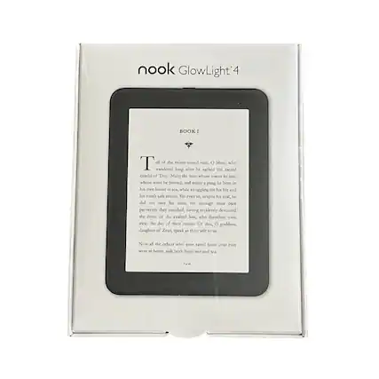 nook GlowLight 4
BOOK I
Tell of the storm-tossed man, O Muse, who wandered long after he sacked the sacred citadel of Troy. Many the men whose towns he saw, whose ways he proved, and many a pang he bore in his own breast, while struggling for his life and his men's safe return. Yet even so, despite his zeal, he did not save his men; for through their own perversity they perished, having recklessly devoured the cattle of the exalted Sun, who therefore took away the day of their return. Of this, O goddess, daughter of Zeus, speak, and thou wilt tell us.
Now all the others who were saved from utter ruin were at home, safe both from war and sea.