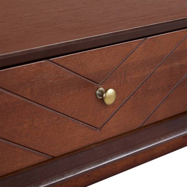 Alt View 6. Click Decor - ClickDecor Lincoln Console Table, Brown - Brown.