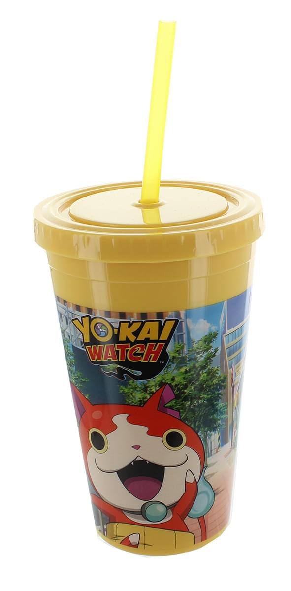 Seven20 - Yo-Kai Watch Jibanyan 13-oz Travel Mug - Yellow price history on PriceWatchPro