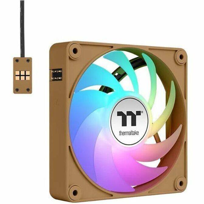 Alt View 3. Thermaltake - CT140 EX ARGB Gravel Sand 3pk - ARGB.