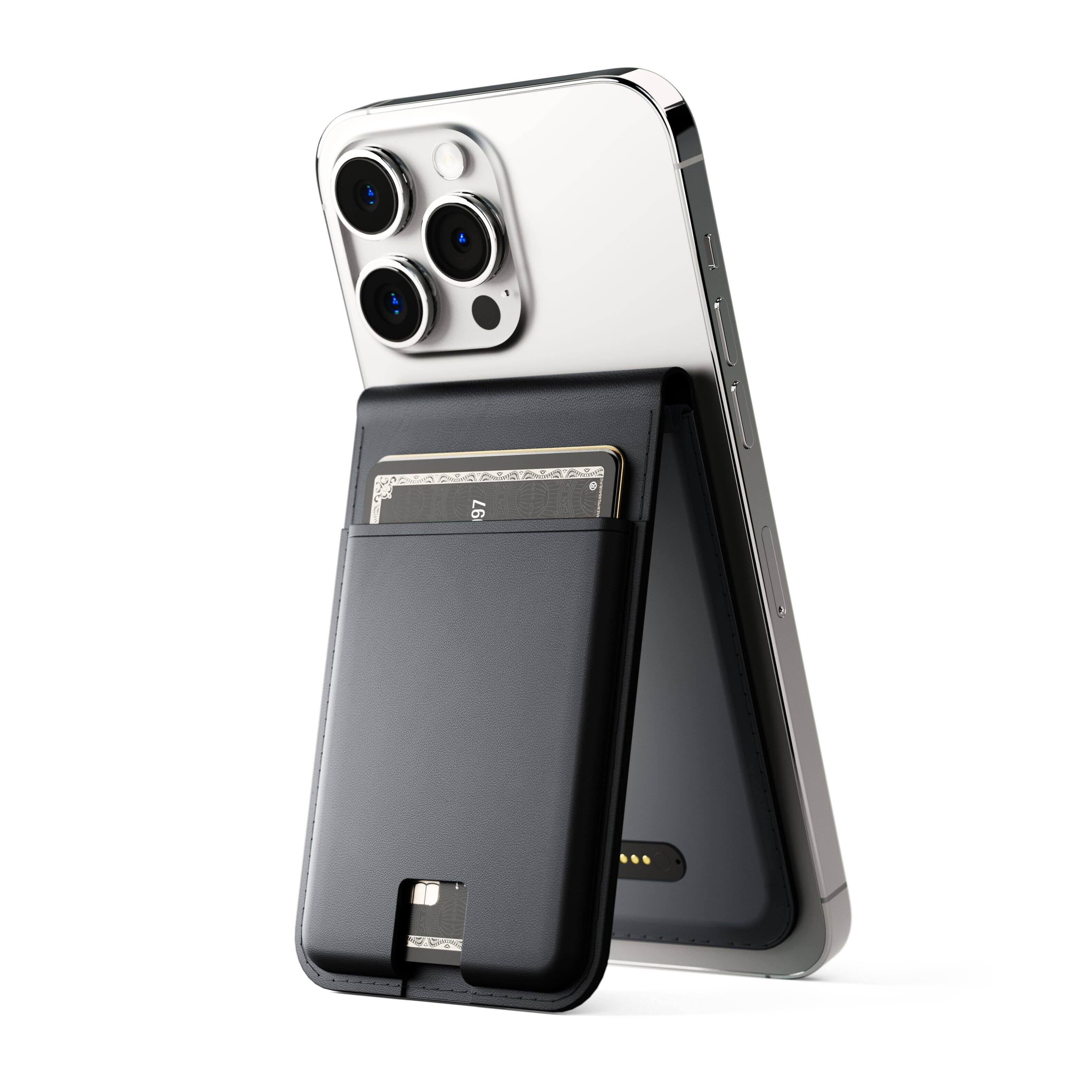 JOURNEY - LOC8 MagSafe Finder Wallet and Stand - Midnight