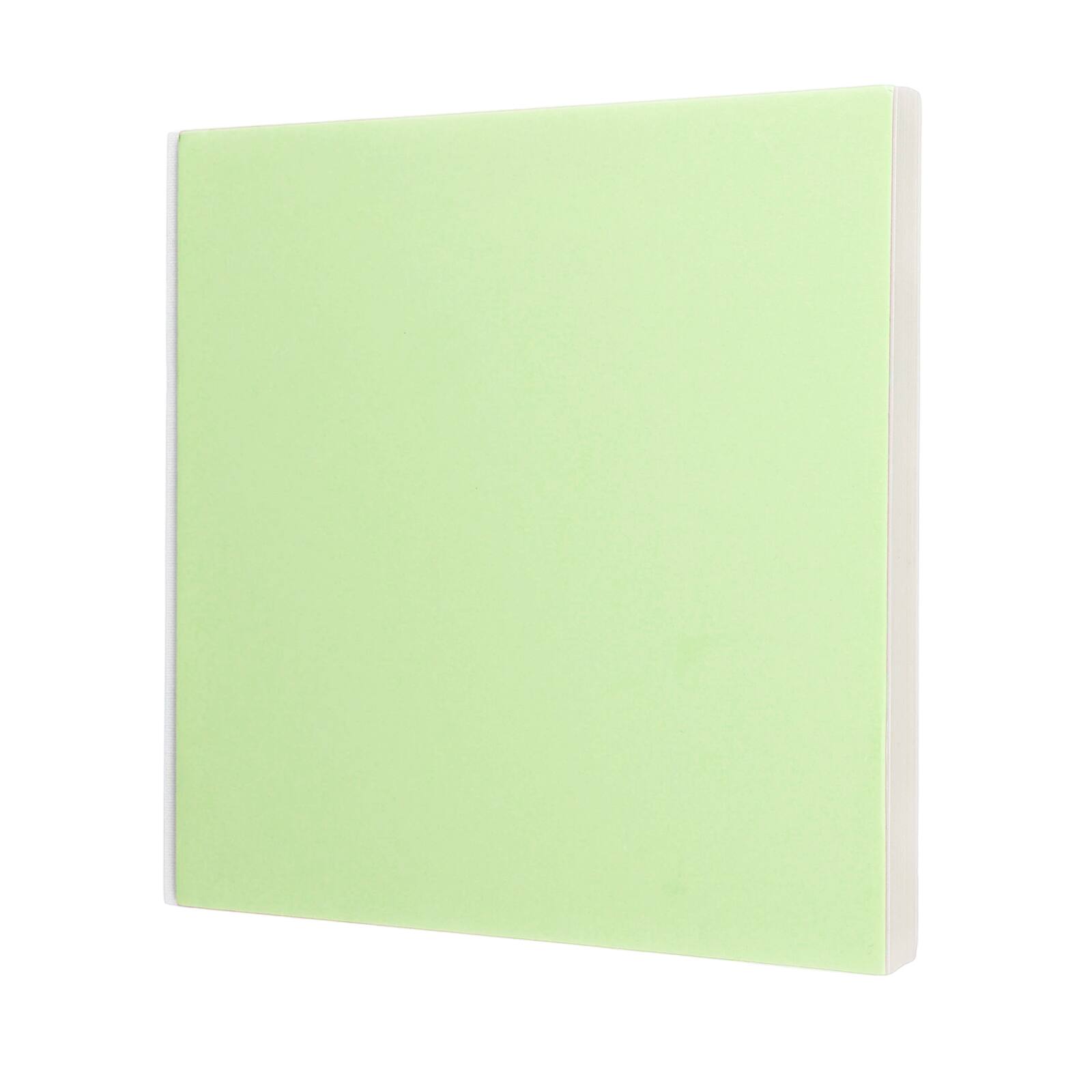 Front. Unique Bargains - 6.9x6.9 Inch Hardcover Pocket Watercolor Sketchbook, 50/100pg 230GSM Blank Travel Journal for Drawing & Painting - Green.