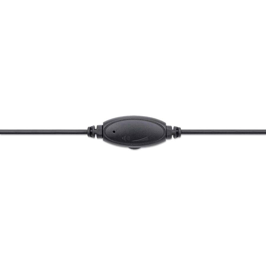 Alt View 4. Manhattan - MONO USB HEADSET - Unknown.